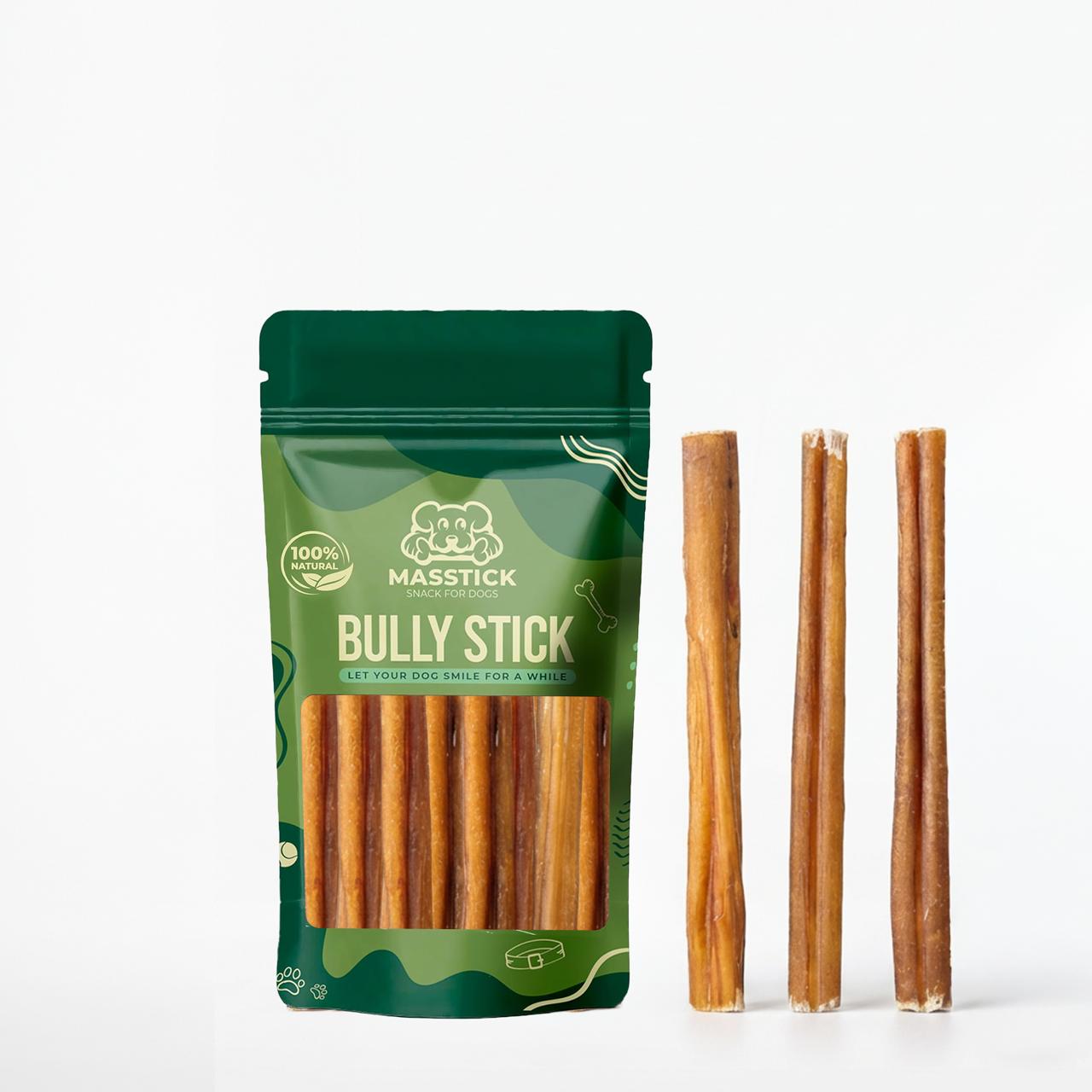 MASSTICK Bully Sticks 6 Inch 8 Oz